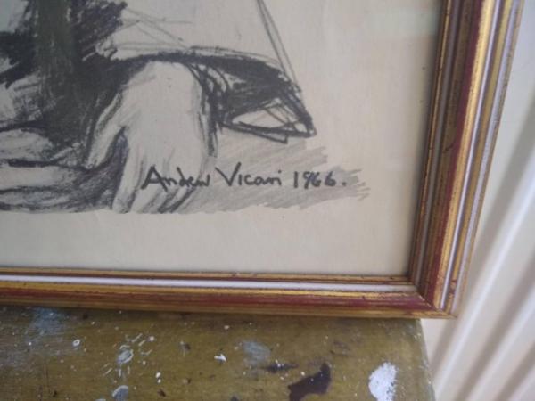 Image 2 of Andrew Vicari 1966 drawing