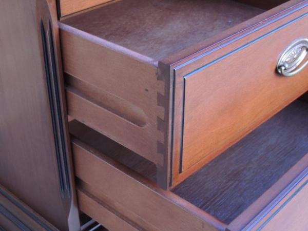 Image 9 of Pair of Stag Bedside Tables (UK Delivery)