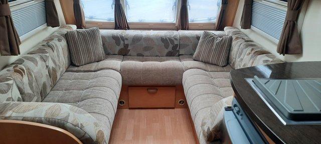 Image 3 of 2011 Bailey Olympus 534, Fixed Bed, Motor Mover, Extras