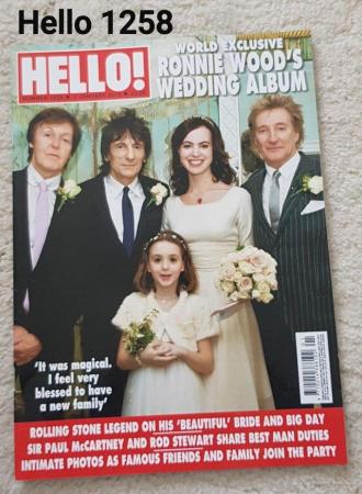 Image 1 of Hello Magazine 1258 - Ronnie Wood's Wedding Album