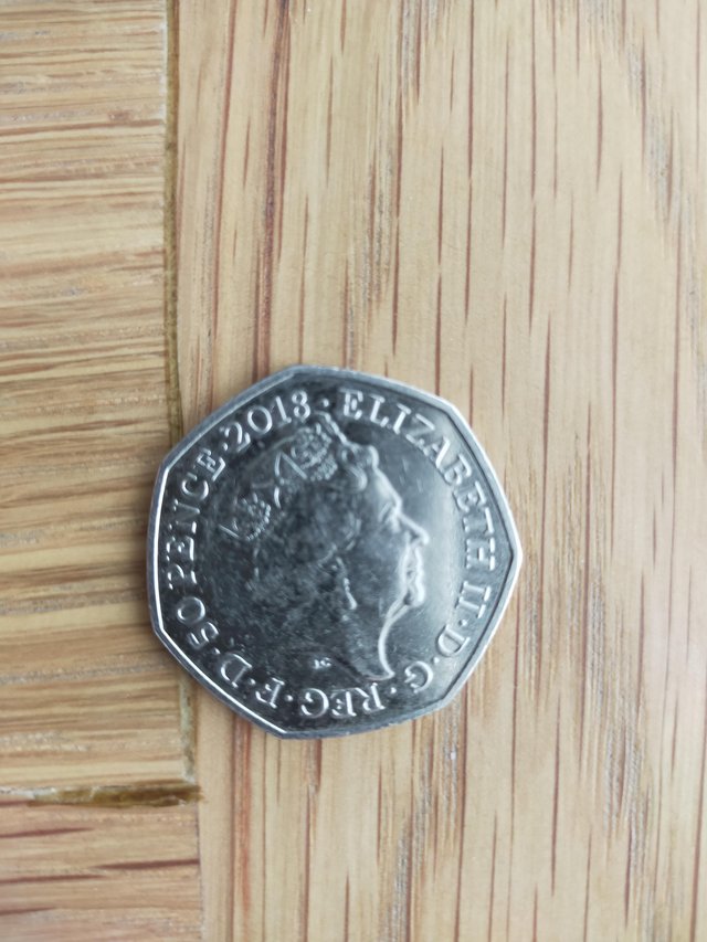 Preview of the first image of 2018 Representation of the People Act 50p Coin.