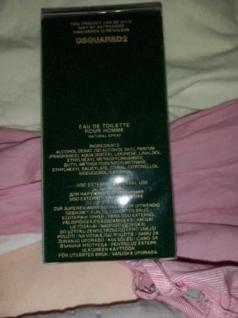 Image 3 of Dsquared 2 - Green Wood 50ml edt New And Sealed