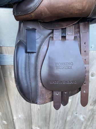 Image 3 of Ideal WH Working Hunter Show Saddle 15.5”