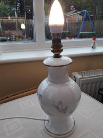 Image 2 of Aynsley Little Sweetheart table lamp with no shade