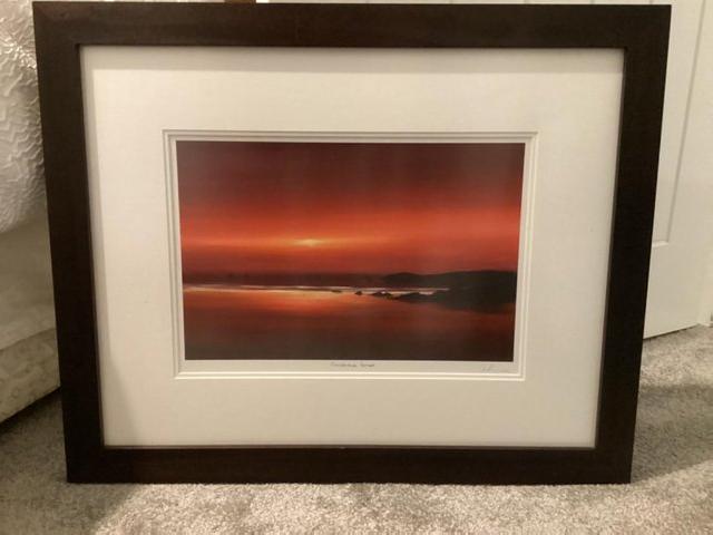 Preview of the first image of Cornish Print titled ‘Constantine Sunset’.