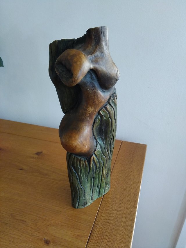 Preview of the first image of Wooden sculpture lovely looking p.
