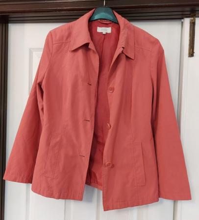 Image 1 of M&S Pink spring/summer jacket size 12