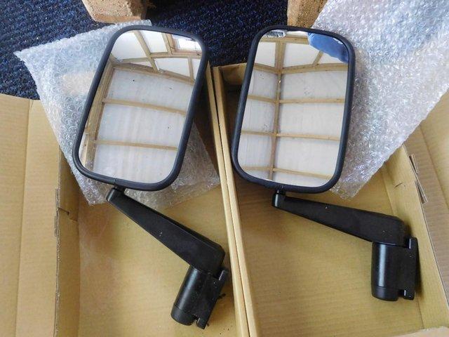 Preview of the first image of Side mirrors designed for Land Rover Defender, £20/ pair.