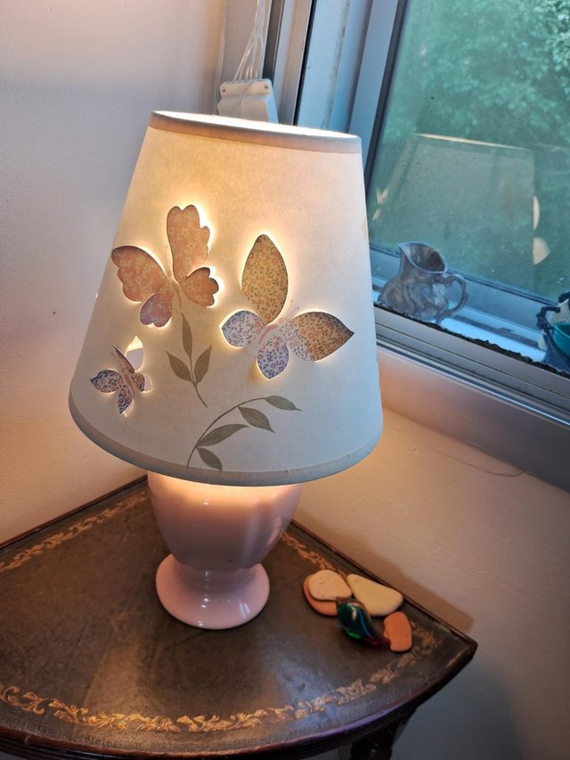 Preview of the first image of beautiful table lamp for kids/adults room.