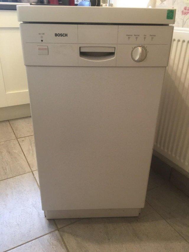 Preview of the first image of BOSCH three quarter size dishwasher.