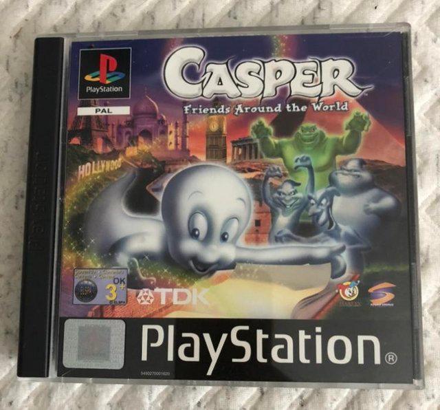 Preview of the first image of PlayStation Game Casper - Friends around the world.