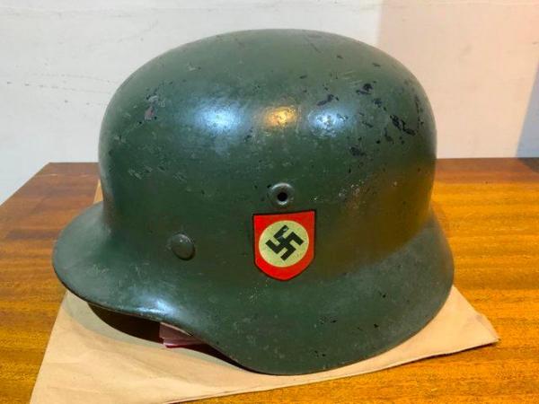 Image 5 of German soldiers helmet 1939-45 era