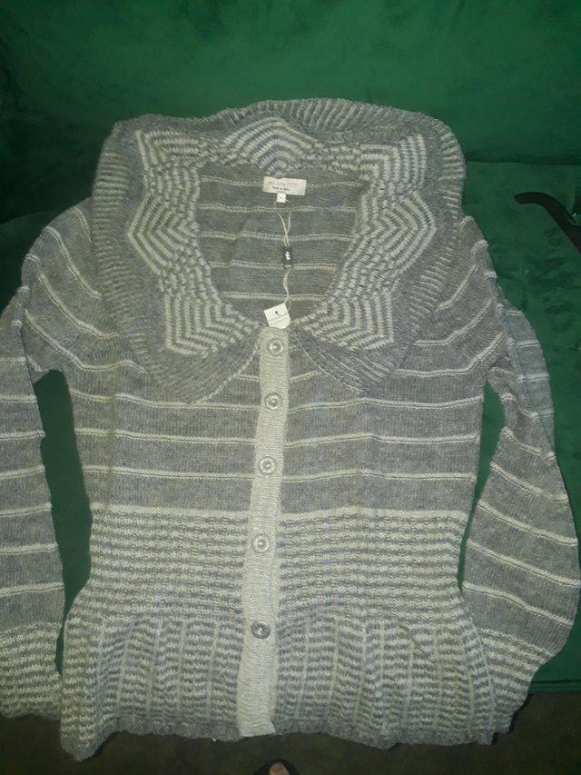 Preview of the first image of M&S grey cardigan Great condition.