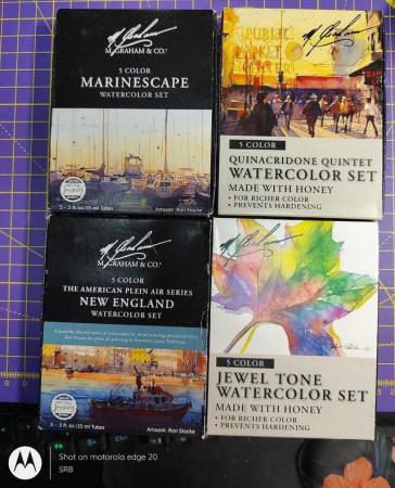 Image 3 of Watercolour Paint Sets Variety of Brands