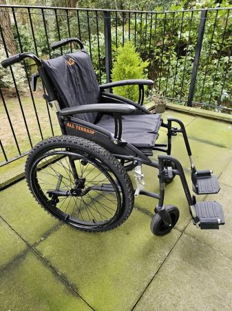 Image 1 of 18"  All Terrain Wheelchair