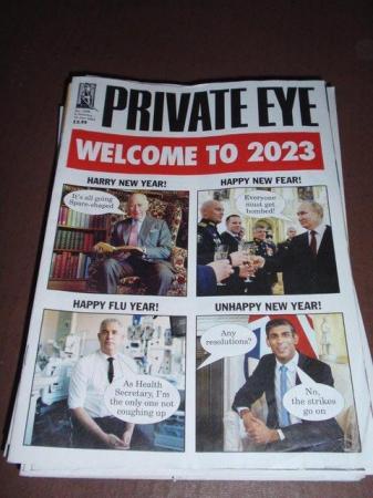 Image 3 of 2 Years Complete Collection of Private Eye Magazines 2022/23