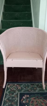Image 1 of LLOYD LOOM STYLE CHAIR..1960s