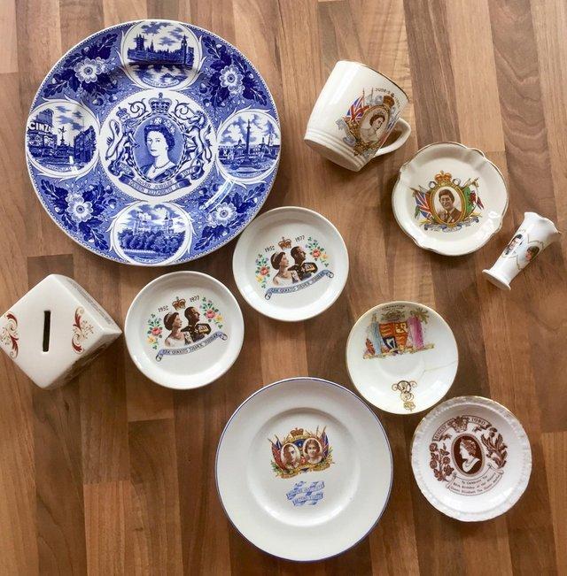 Preview of the first image of Various Royal milestones collectable china.