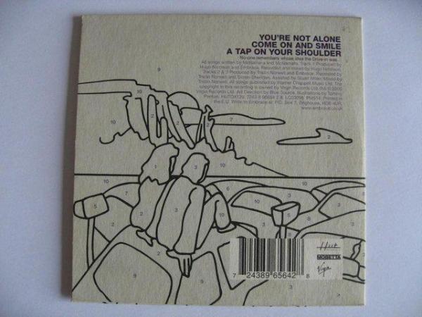 Image 3 of Embrace – You’re Not Alone – CD2 Single – Hut Recordings