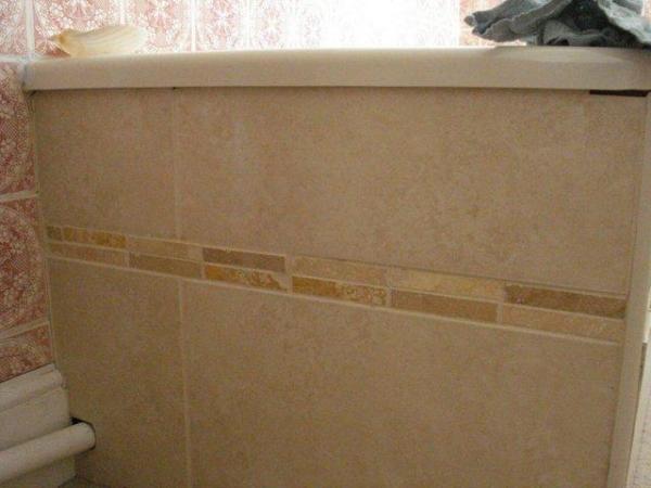 Image 1 of 30 beige wall tiles 44 x 30cm (17 x 12 inches approx)