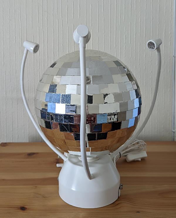 Preview of the first image of Ikea Dansa Disco Ball Light - Freestanding/Ceiling mounted.