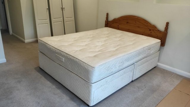 Image 2 of King size bed and mattress