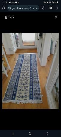 Image 1 of Strong Cotton Runner Rug