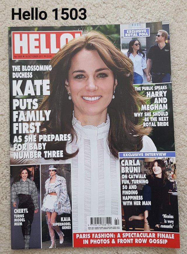 Preview of the first image of Hello Magazine 1503 - The Blossoming Duchess - Kate.