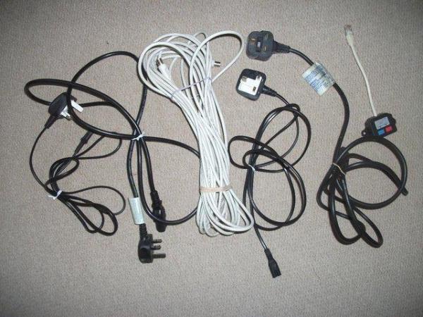 Image 1 of COMPUTER CONNECTIONS (ear phones, aerial, adsl)