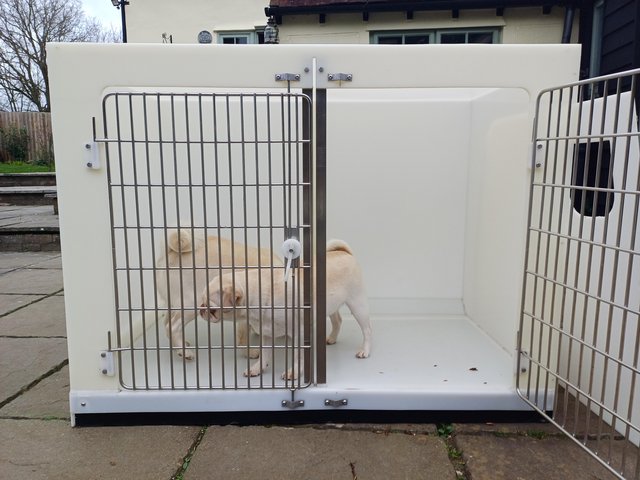 Preview of the first image of Extra large Plaztek Dog Pen / Cage Whelping, crate.