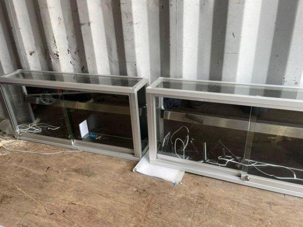 Image 2 of High quality aluminium and glass display cabinets