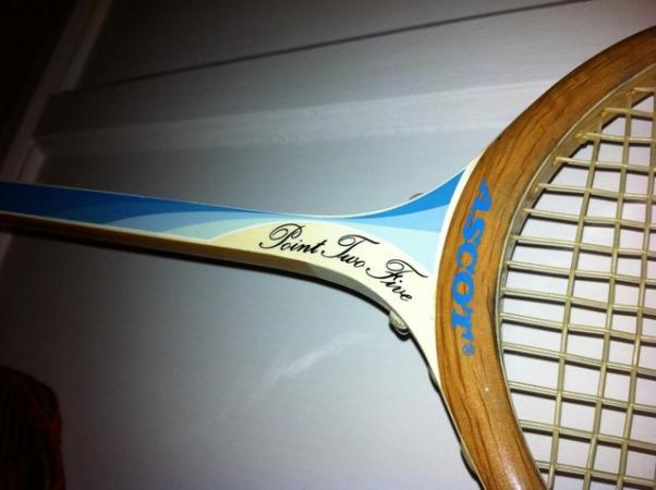 Image 2 of Wooden framed squash racquet for sale