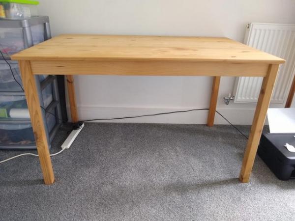 Image 3 of Ikea Ingo Pine Dining Table