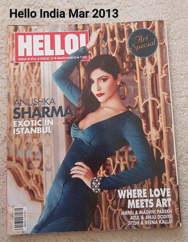 Preview of the first image of Hello! India March 2013 - Anushka Sharma.