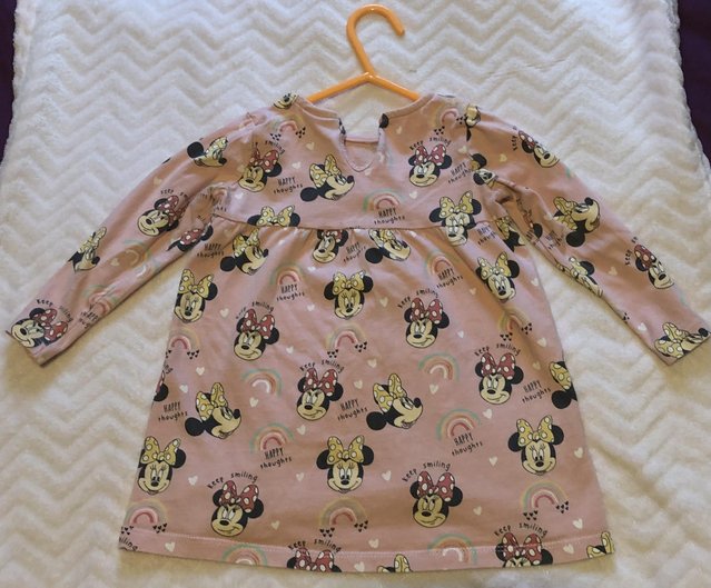 Preview of the first image of Minnie Mouse dress 9 - 12 months.