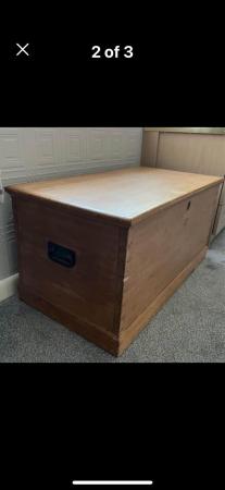 Image 1 of Circa 1890 Storage chest