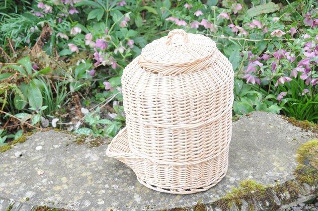 Image 2 of Wicker Basket Vegetable Storage Hopper For Potatoes