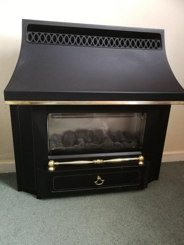 Preview of the first image of Gas Fire Black beauty slimline 341 used.
