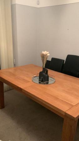Image 1 of Solid Oak Dining Table for Sale