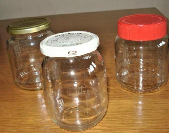 Image 2 of Boxful Of 25 Glass Jars- Good Quality