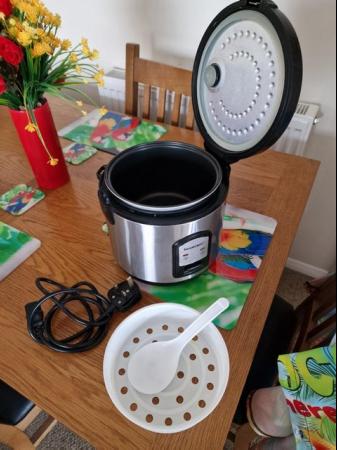 Image 1 of SilverCrest Rice Cooker with Stream Tray