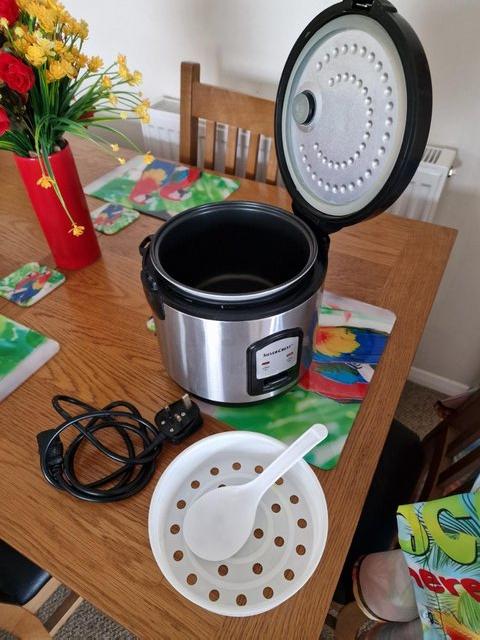 Preview of the first image of SilverCrest Rice Cooker with Stream Tray.