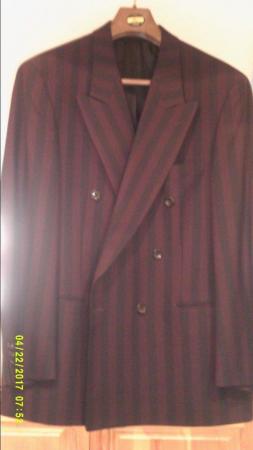 Image 2 of STRIPE JACKET  by Desch of Germany. Size 44 inch.