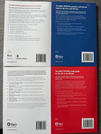 Image 2 of Life in the UK test official 4 book pack, used in 2023