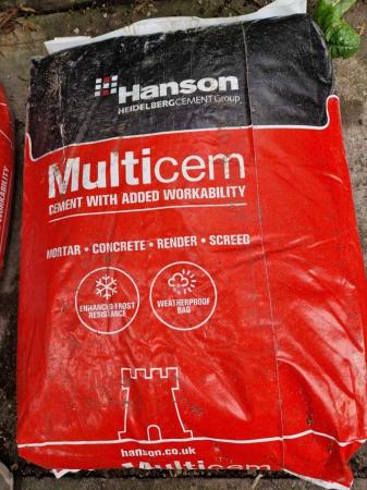Image 2 of 11 bags of Hanson Multicem for sale Mossley, Manchester