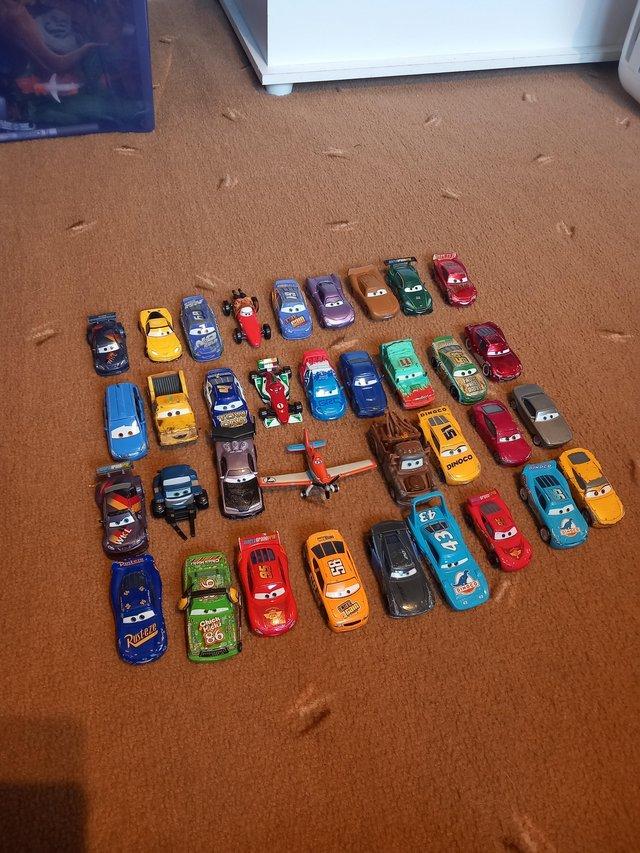 Preview of the first image of Lightening Mcqueen cars and lorries.