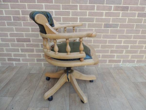 Image 6 of Captains Chair with Beech Frame (UK Delivery)