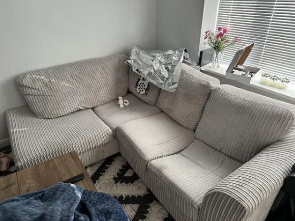 Image 2 of L shaped sofa for sale available immediately