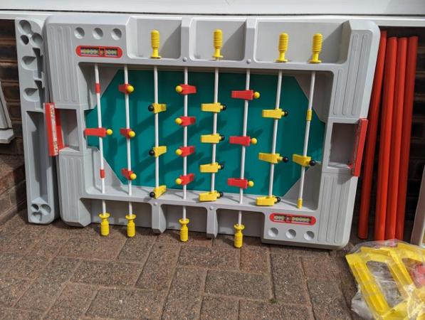 Image 3 of Childs table football/snooker and table tennis.