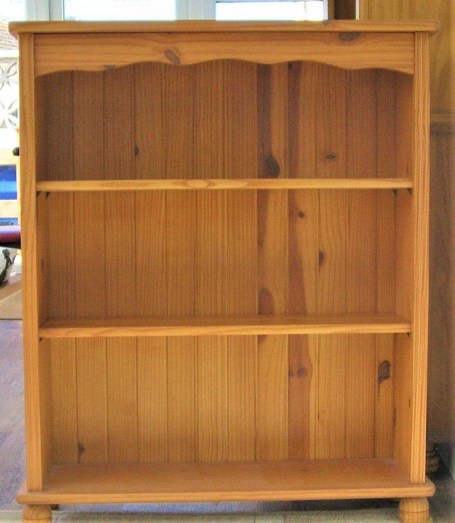 Preview of the first image of PINE BOOKCASE Selling lack of space.